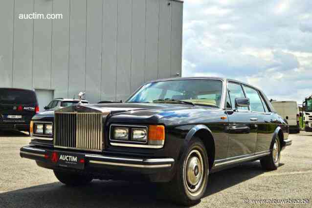 Rolls Royce Sylvester Stallone staat te koop in Aartselaar