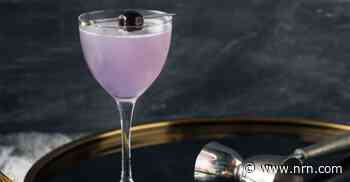 A revived classic cocktail, the Aviation