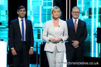 Rishi Sunak and Keir Starmer trade blows in first TV clash of election campaign