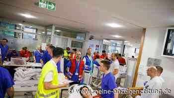 Ärzte und Pfleger üben für Anschlags-Szenario bei Fußball-EM