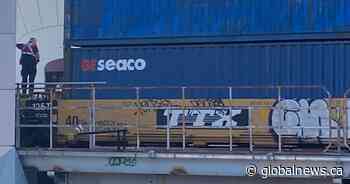 Man in life-threatening condition after being hit by train in Calgary