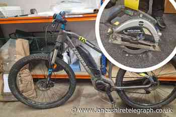 Three arrested after suspected stolen equipment found in Burnley