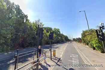 London Road Ewell motorbike crash: Girl taken to hospital