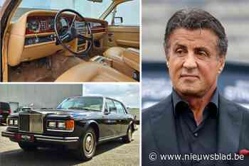 Buitenkans voor oldtimerfanaten: unieke Rolls-Royce van Sylvester Stallone wordt in ons land geveild