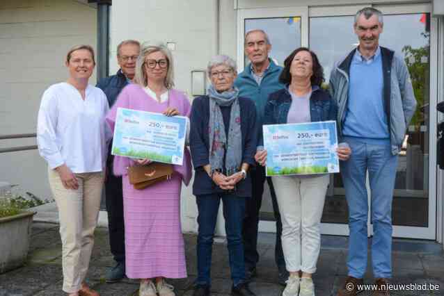 Basisscholen krijgen cheque van gemeente na opruimactie