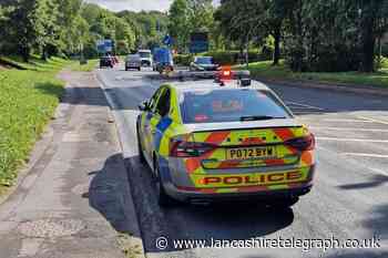 Slip road on M6 closed due to spillage on carriageway