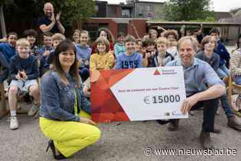 Lucht, aarde, vuur en water op de speelplaats: Michaëlschool geeft startschot voor vergroening