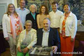 André De Tandt en Annette Schiettecatte vormen diamanten echtpaar.