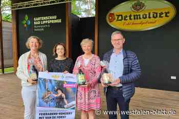 Gartenschau-Konzertsaison startet mit Van de Forst