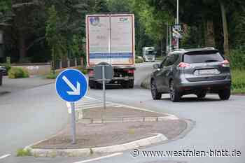 Neue Baustelle zwischen Brockhagen und Harsewinkel