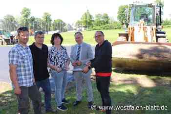 Die Sportanlage in Bruchmühlen wird modernisiert