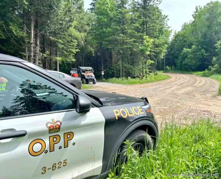 Bancroft OPP on Hastings Heritage trail during ATV Safety awareness week 