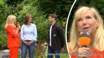 Andrea Kiewel kündigt üble Schmiererei im „ZDF-Fernsehgarten“ an