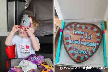 Wirral mum praises heart surgeon who saved toddler's llfe