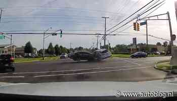 Video: roodlicht-rijder maakt klapper van de week