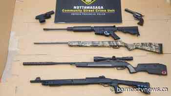 Alliston man faces over 20 gun-related charges after police raid