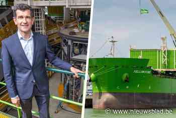 DEME verlegt alweer een steen: grootste steenstorter ter wereld vervoert 37.000 ton rotsen