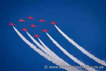 Red Arrows fly to Portsmouth for D-Day celebrations