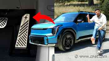 EV One-Pedal Driving Explained in the Kia EV9 video     - CNET