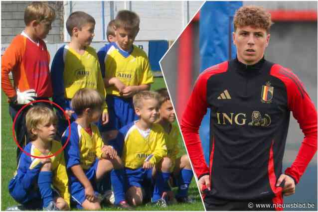 DE WIEG VAN ARNE ENGELS. “Als het slecht weer was, begon hij gewoon in huis te voetballen met een tennisbal”