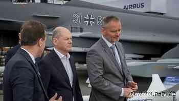 Europa soll vorne mitspielen: Scholz mahnt zur Zusammenarbeit bei Rüstungsprojekten