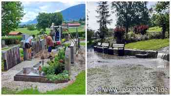 Grabsteine in Bad Feilnbach teilweise unterspült – Beerdigungen abgesagt