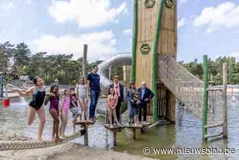 De Lilse Bergen neemt nieuwe waterspeeltuin in gebruik: “Vijver twee keer moeten leegpompen voor installatie”