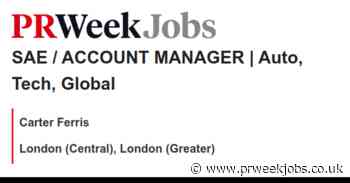 Carter Ferris: SAE / ACCOUNT MANAGER | Auto, Tech, Global