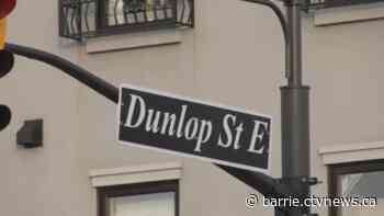 Emergency road closure on busy Barrie street