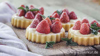 Im Mini-Format kommen die Biskuit-Torteletts daher, in Windeseile sind die Teller leer