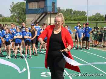 New track opens at Sarnia's St. Patrick's Catholic high school