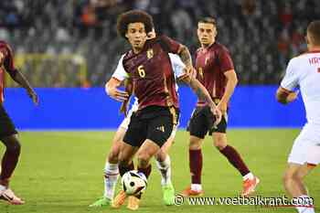 Tedesco over de problemen die opdoken tijdens oefeninterland met Witsel en Openda: "Het is gezond"