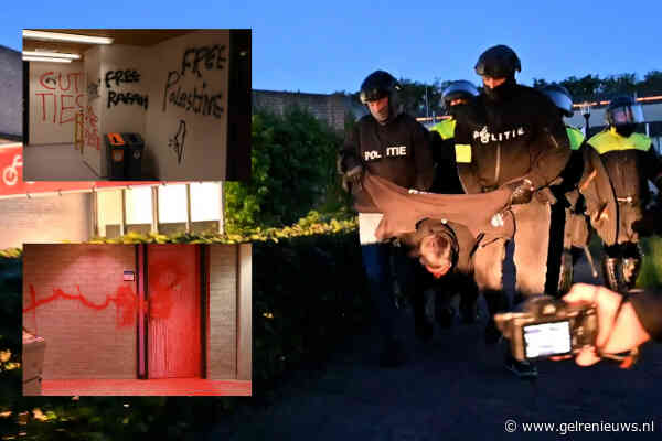 (FOTO’S en VIDEO) Urenlange bezetting Radboud Universiteit: enorme ravage
