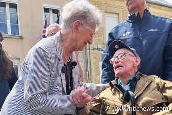 Americans bombed his town. 80 years later, he's commemorating D-Day by flying their flag.