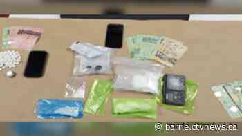 Search warrant nets drugs and motorcycle