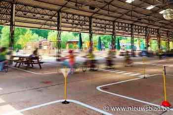 Permanent verkeerspark in de shelter van Fort 4