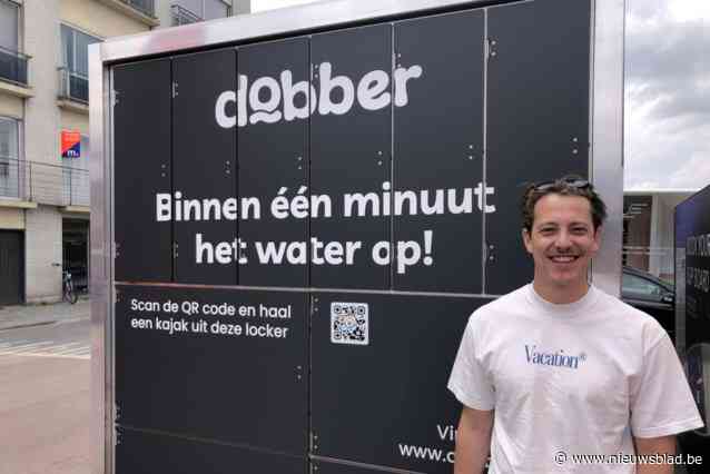 Dobberen op de Leie met kajaks van Dobber