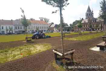 Bijna kan er gras gezaaid worden op het Plein: “Het uitzicht zal snel veranderen”