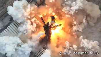 Elon Musk's Starship returns to Earth after completing landmark test flight for the first time