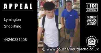 Manhunt after nearly £400 worth of perfume stolen from store