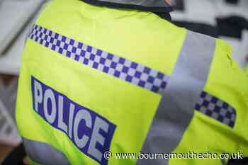 Two vehicle crash blocks road in Bournemouth