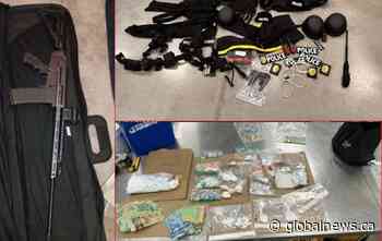 Calgary man faces 10 charges after police seize drugs and firearms