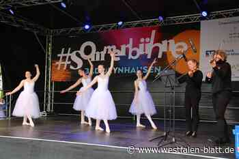 Balletttanz zu Barockmusik begeistert bei #SommerbühneBadOeynhausen