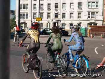 World Naked Bike Ride meeting points in London