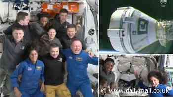 Watch the moment two astronauts enter the International Space Station following a late arrival aboard Boeing's problem-plagued Starliner capsule