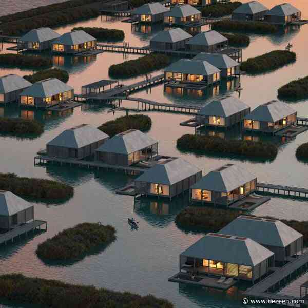 MAST to create stilt-house hotel in abandoned Portuguese salina
