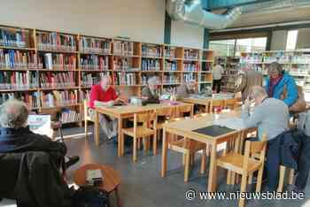 Bib sluit om te vernieuwen