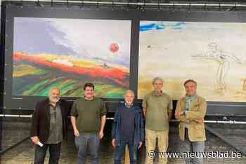 Petanquen tussen kunst in Gooik: Gooikse kunstenaars kleden petanquehal aan