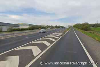 Why was the M65 in Guide closed at junction five?