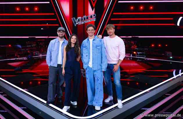 Die Suche nach "The Voice of Germany" 2024 beginnt! Yvonne Catterfeld, Samu Haber, Mark Forster und Kamrad buzzern für die beste Stimme Deutschlands